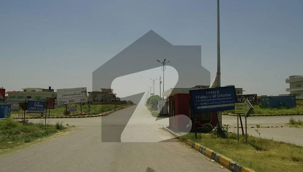 1 Kanal Residential Plot For Sale In G16 Islamabad