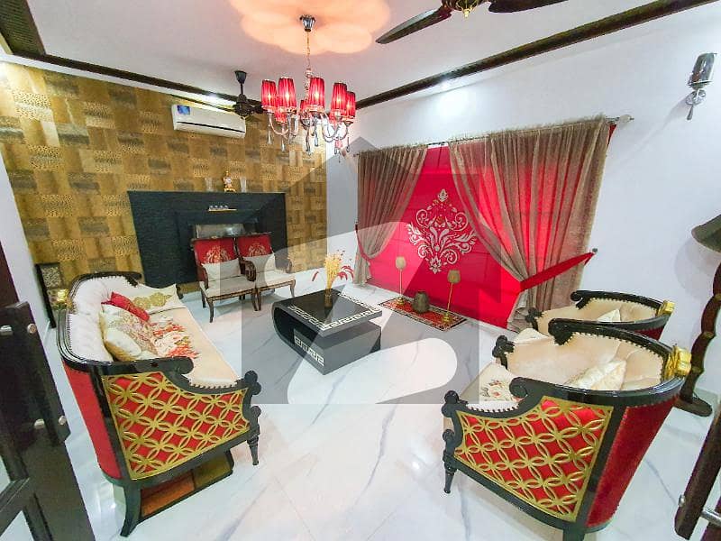 Full Furnished One Kanal Beautiful Design Well Maintained Bungalow Near