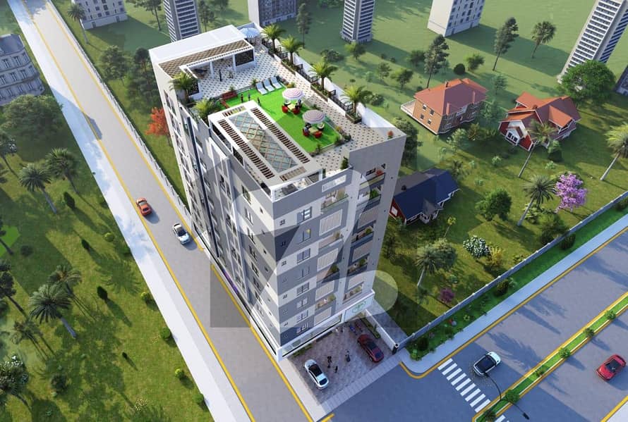 A Prime Location Flat Of 303 Square Feet In Dalazak Road