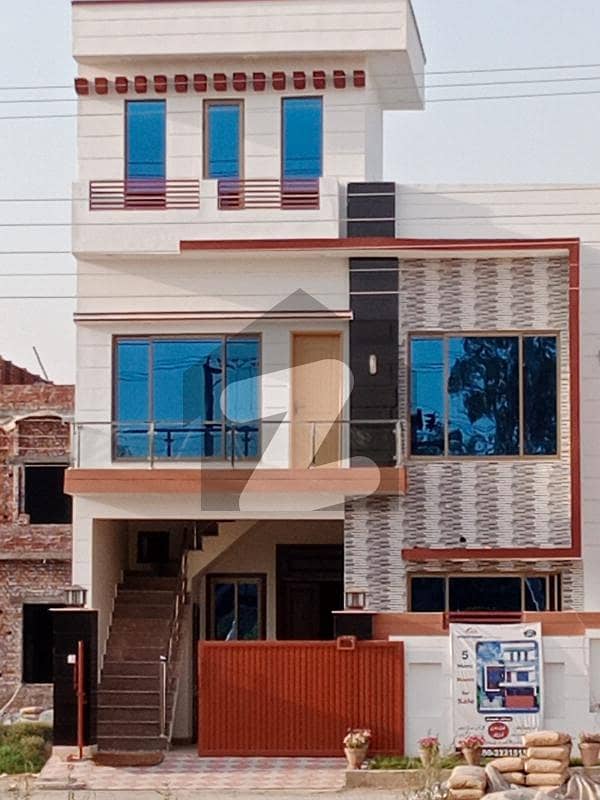 5 Marla Brand New House For Sale on 1 Year Easy Installment in Metro Avenue (SHAHID TOWN ) Firozpur Road Lahore