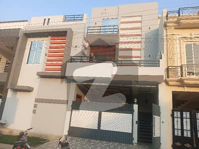 Allama Iqbal Avenue Main 6 Marla Full Double Storey Brand New Luxury House For Sale At Main 50 Feet Road