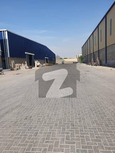 125000 Square Feet Warehouse In A Completely Secured And Boundary Wall Vicinity Located At Korangi Industrial Area Near Singer Chowrangi Is Available For Rent