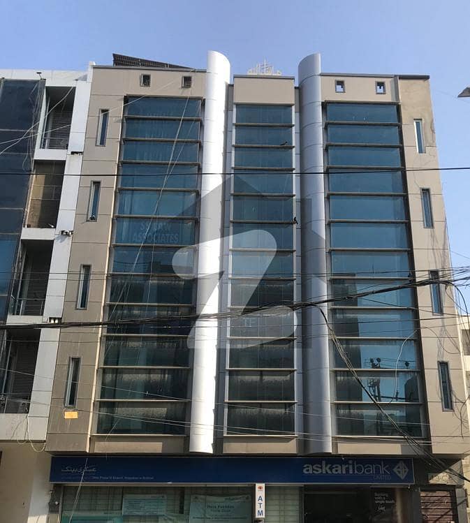 Defence Phase 6 Office For Rent Main Khaban Bukhari Commercial 820 Sq Feet With Lift Front Entrance
