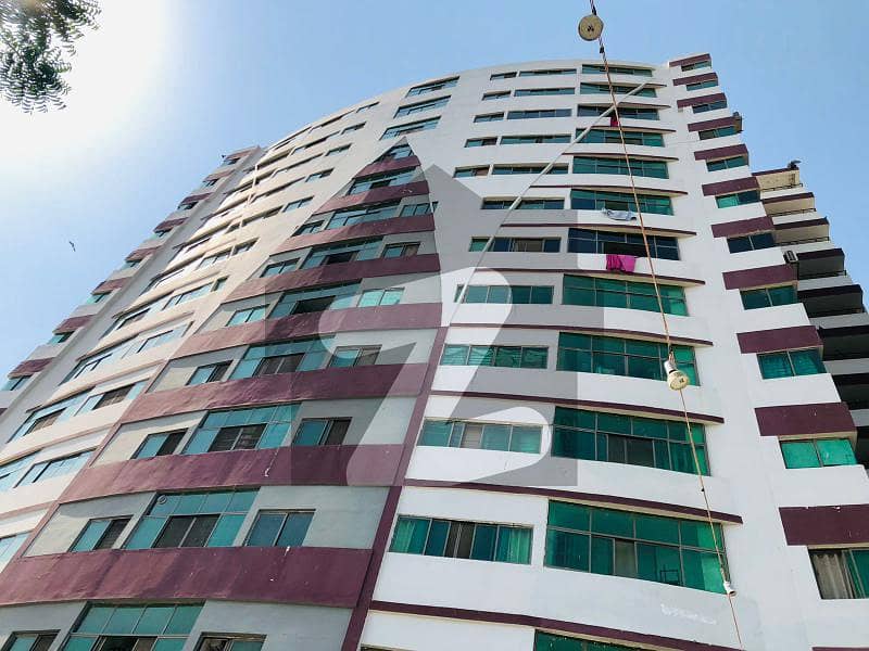 Sanobar Twin Towers 2 Bed Rooms, Drawing & Lounge Flat For Sale