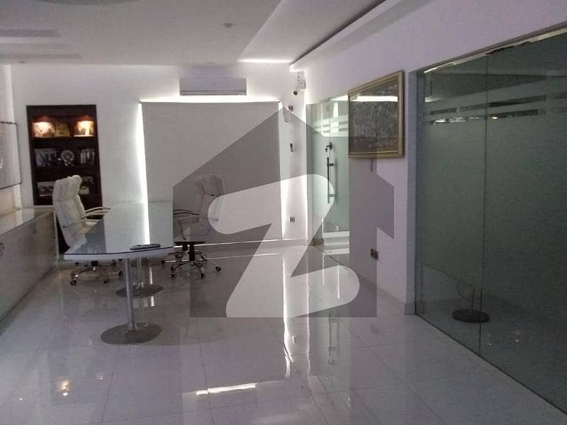 Vip Full Furnished Office For Rent 24&7 Time Man Shamsheer 3 Side Corner