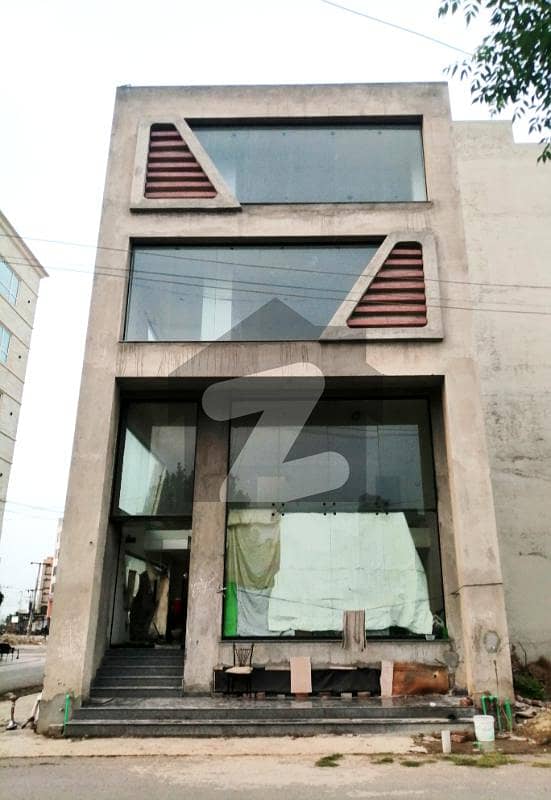 Golden Offer In Statelife Main Boulevard - 4 Marla Luxury Corner Plaza With Ground Floor, Mezzanine, Basement, 1st Floor And 2nd Floor Ready For Rent Peace Full Environment 100 Secure For Best Living Style At Super Hot Location