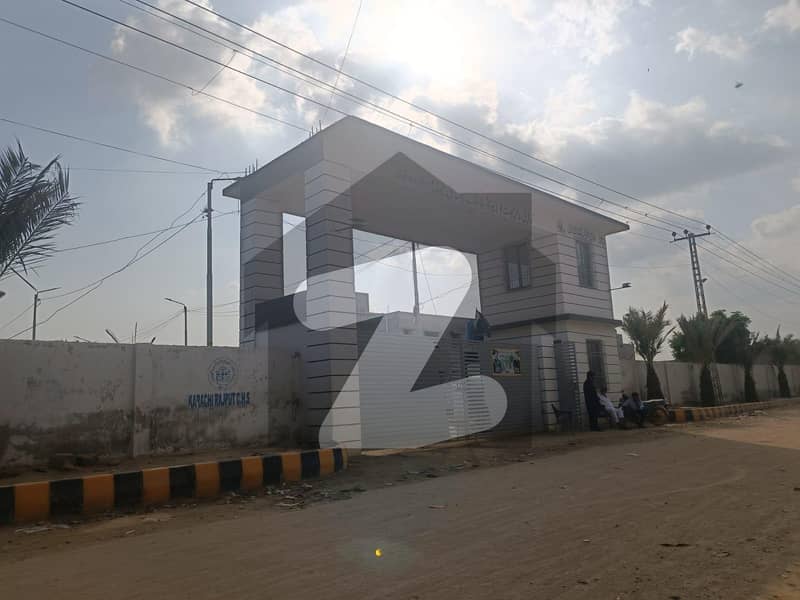 122 Square Yards Commercial Plot Situated In Karachi Rajput Co-operative Housing Society For sale