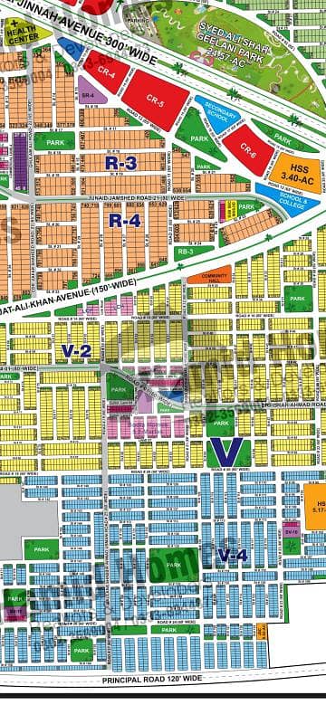 dha multan sector v 5 Marla corner plot good location available