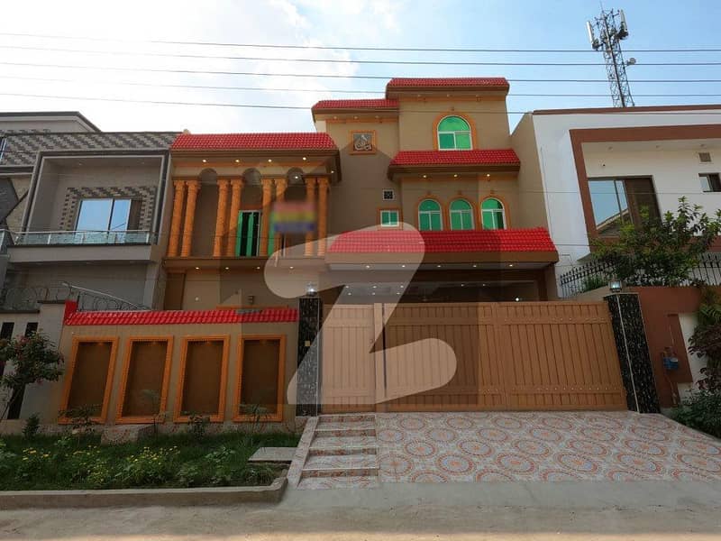 10 Marla Brand New double story house for sale in A, Block Shadab Garden.