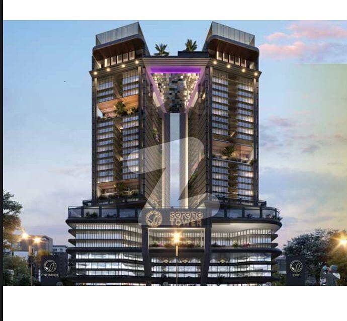 650 Sq. Ft APARTEMENT AVAILABLE FOR SALE IN SERENE TOWER, DHA MULTAN