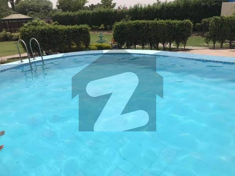 Swimming Pool With Farmhouse Is Available