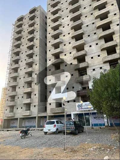 Stylish 2 Bed lounge Flat for Sale in Waqar Twin Tower, a Prime Location in Developing Sector of Scheme 33