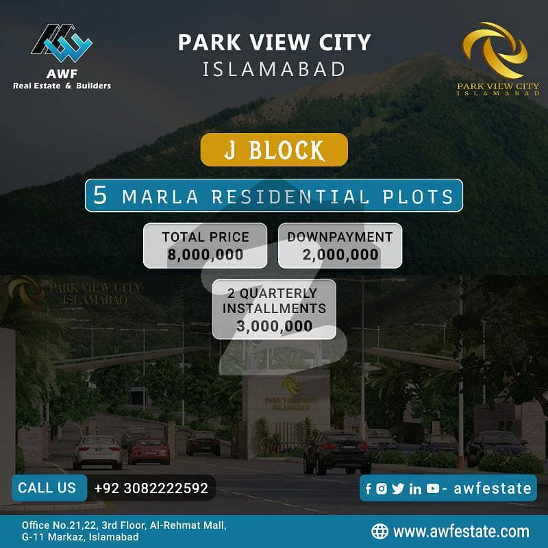 Centrally Located Plot File In Park View - Block J Is Available For Sale