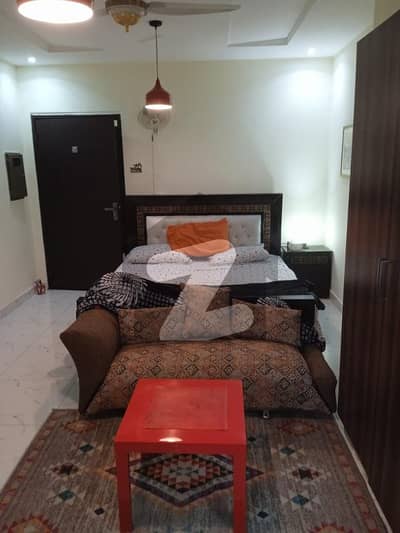 1Bed Vip LUxury Furnished Studio AVailable For Rent In sheranwala Height Lahore