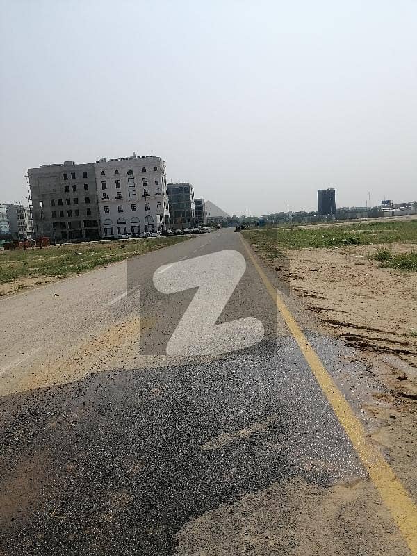 DHA phase 8 CCA1 8 Marla commercial plot available for sale.