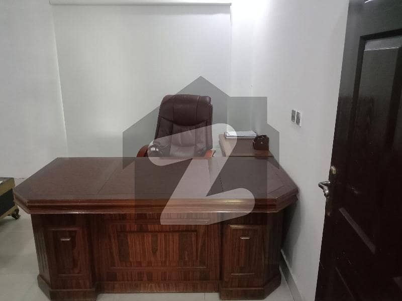 Fully Furnished 8Marla 1st Flor property Office Available For Rant In Central Park Main Boulevard .