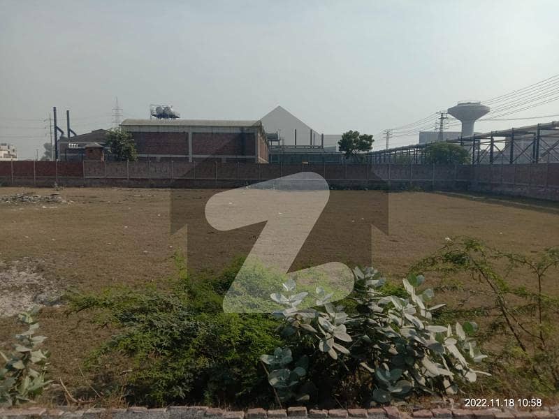 فیروزپور روڈ لاہور میں 2 کنال صنعتی زمین 3.1 کروڑ میں برائے فروخت۔