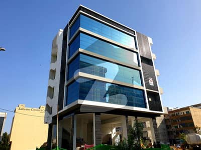 Most Exclusive Brand New Office Building Available For Rent At Most Prestigious Location Of Bukhari Commercial Area Phase 6 DHA Karachi.