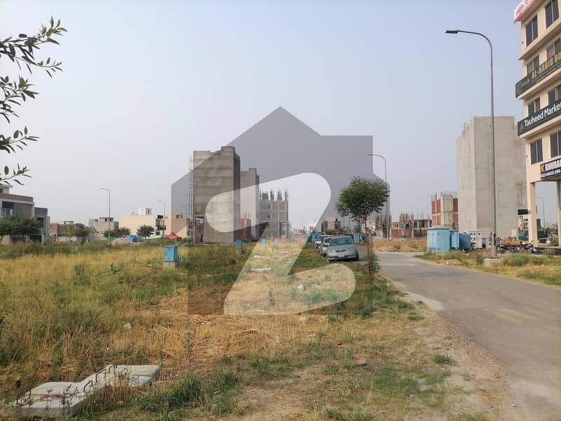 Hot Location 4 Marla Commercial plot For Sale Plot No 417 Located At DHA Phase 9 Town Block E Lahore.