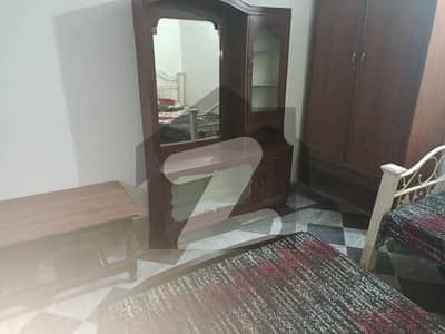 Fully Furnished Apartment Room Available For Rent College Road Madina Town Faisalabad