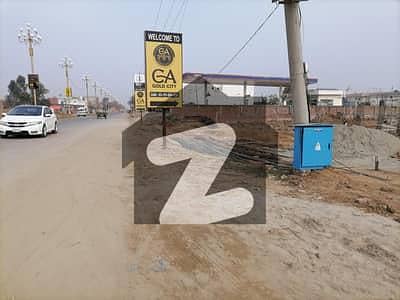 Commercial Plot Of 5 Marla In CA Gold City For sale