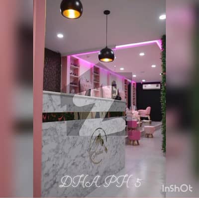 Beauty Salon For Sale In Dha Phase 5 Lahore.