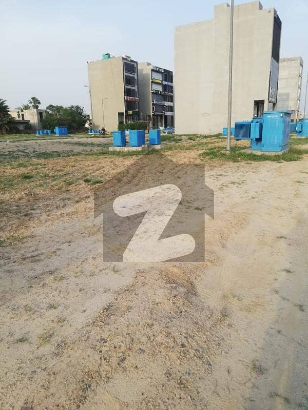 Facing Parking 8 Marla Commercial Plot For Sale Plot #17 Located At DHA Phase 9 Town Block A Lahore.