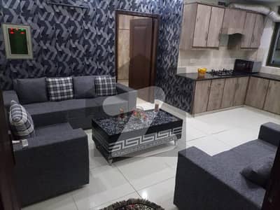 Fully furnished apartment available for rent in sector C near KFC Behria Town Lahore