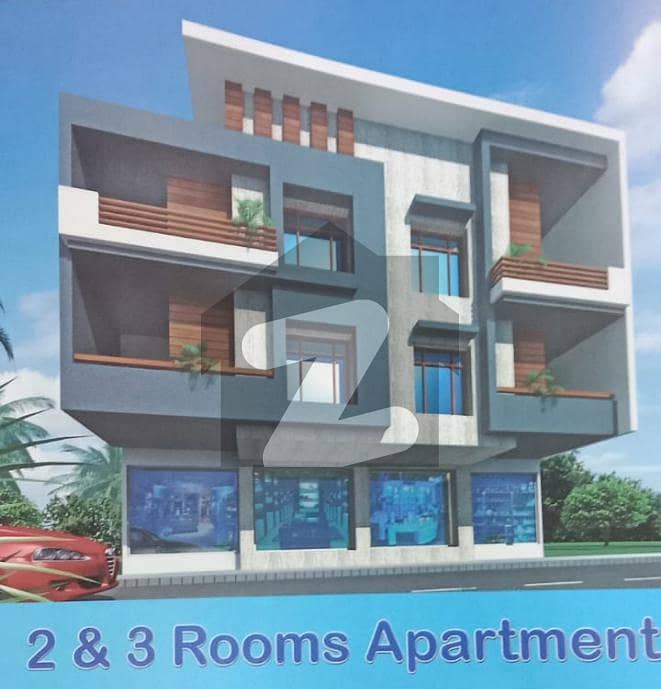کمانڈر سٹی گداپ ٹاؤن کراچی میں 2 کمروں کا 3 مرلہ فلیٹ 20 لاکھ میں برائے فروخت۔