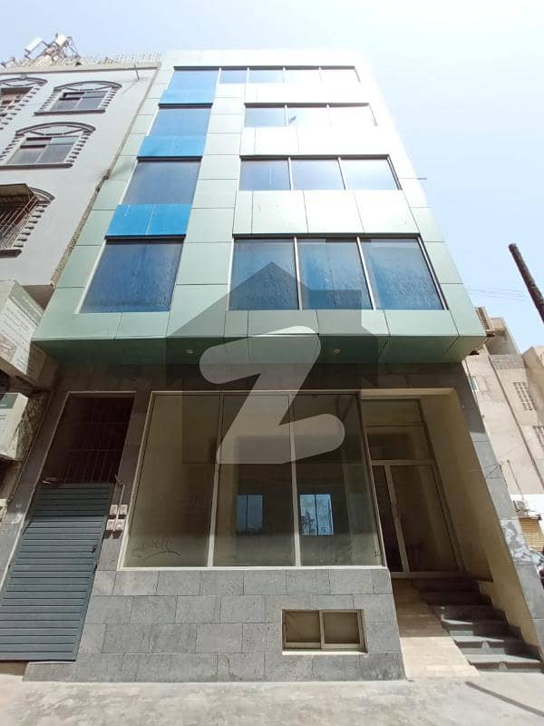 100 yard Ground with basement for rent in DHA Karachi Saba Commercial