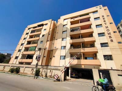 3 Beds DD Well Maintain Apartment Available For Rent In Best Homes Apartment Clifton Block 2 Karachi