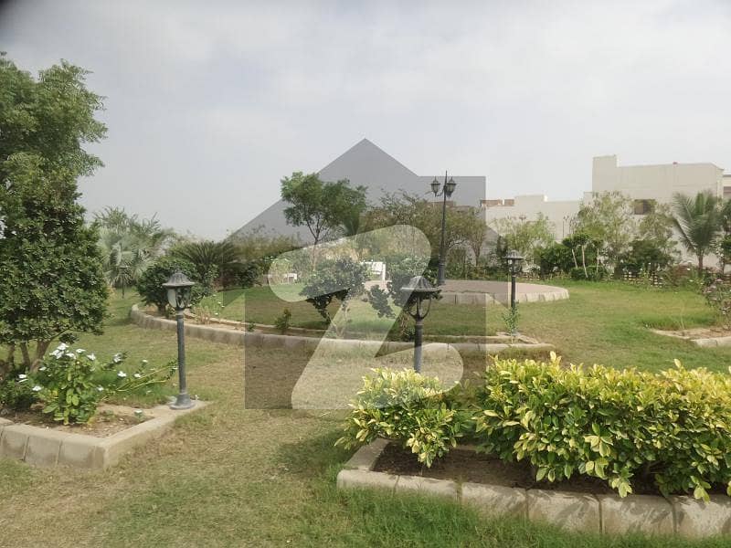 Park Face West Open Single Belt Plot Available in Saima Arabian Villas Saima Arabian Villas