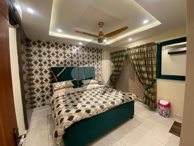 One Bed Furnished For Rent Per Day Facing Eiffel Tower Bahria Town Lahore