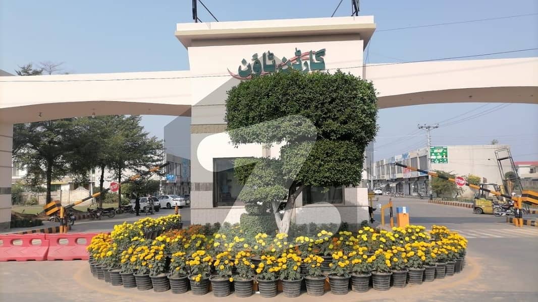 Ready To sale A Corner Residential Plot 5 Marla In Garden Town Phase 3