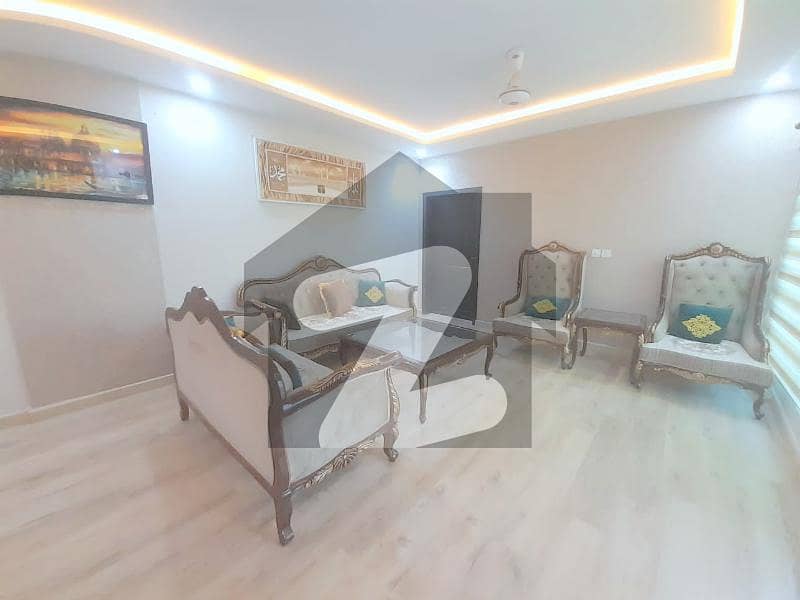 Bright 1Bed Semi Furnished Flat With Large Balcony in F-11 For Rent