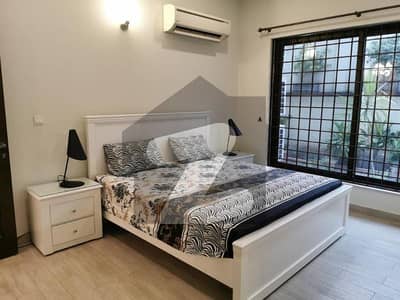 Beautiful 2 Bedrooms Fully Furnished With Security Guards Lg Portion For Rent In F-6/2