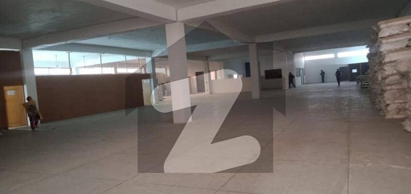 Brand New 1.5 Kanal Double Story Factory Available For Rent In Allah Hoo Industry, Lahore.
