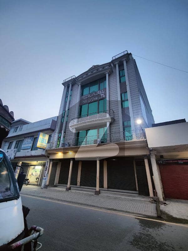 10 Marla 4 story 2 Sided Road Commercial Building For Sale Very Near DHA PHASE 4 ,5 AND 10 KM LAHORE AIRPORT
