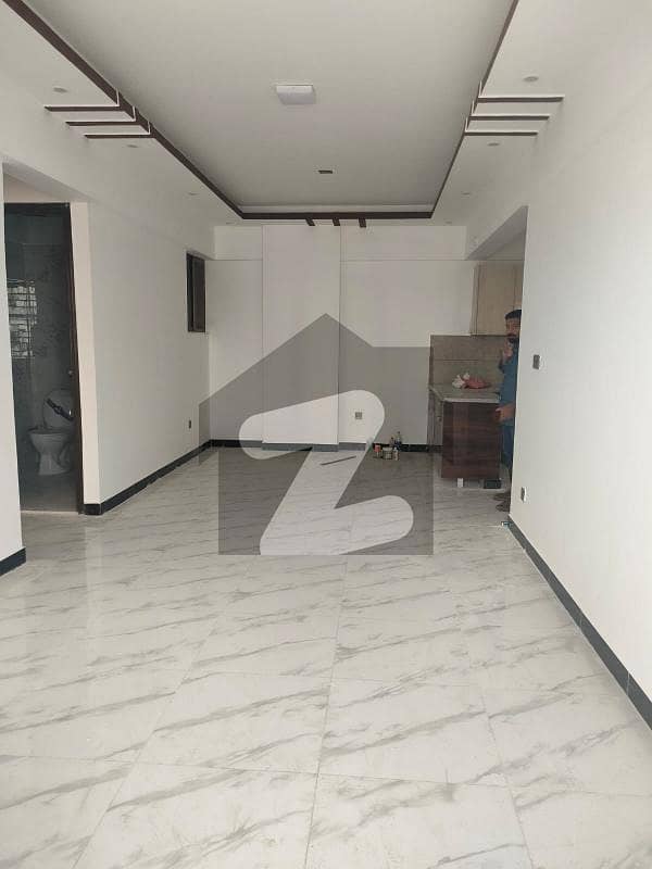 3 BED DRAWING DINNING BRAND NEW FLAT FOR RENT AL GHAFOOR SKY LINE GulistaneJauhar Block 14