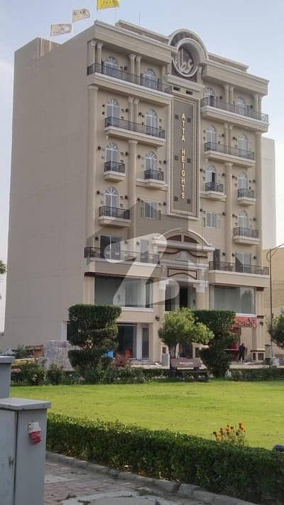595 Sqft Facing Park Apartment For Sale With 1 Year Plan, Dream Gardens Defence Road Lahore.
