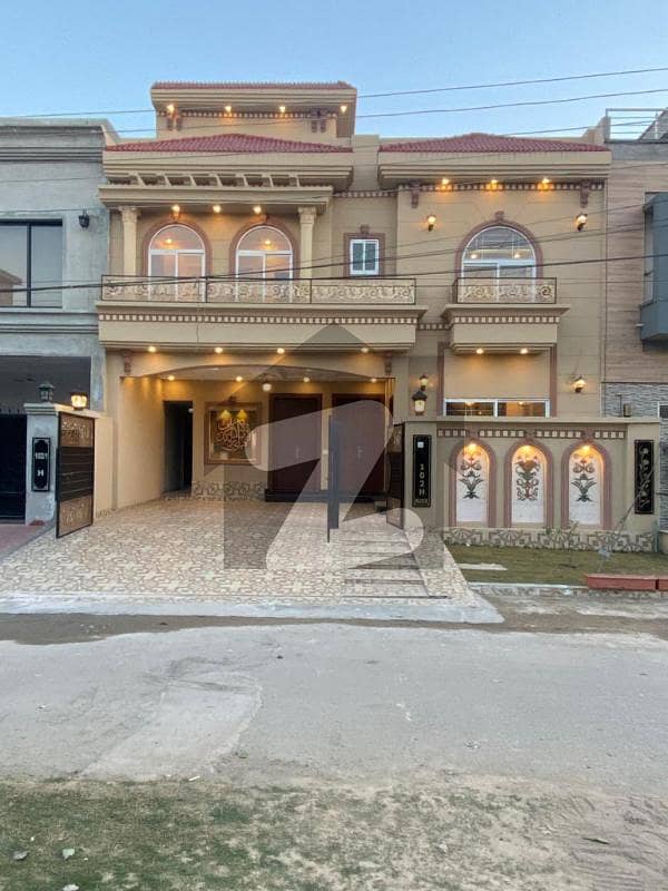 10 marla brand new house for sale canal garden society canal bank road lahore