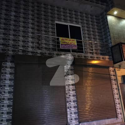 Triple Story Corner Building With 4 Shops For Sale Zam Zam Colony Kharak Near Multan Road Lahore
