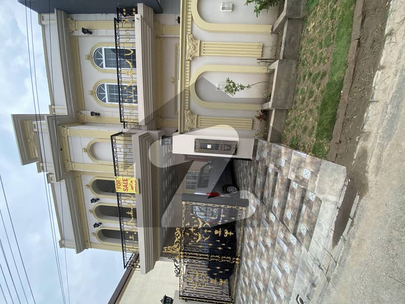 10 Marla Double Storey Brand New House Back Of Main For Sale In Punjab University Housing Phase 2