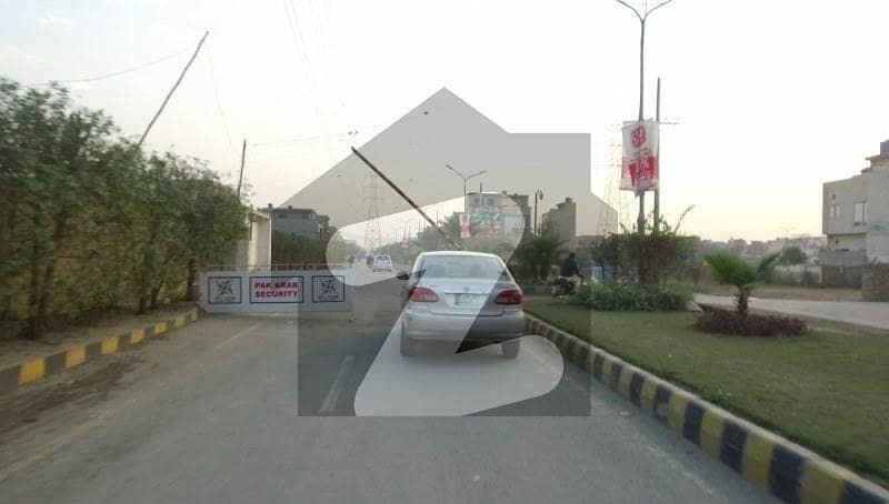 Ideal 10 Marla Residential Plot has landed on market in Pak Arab Society Phase 1 - Block C, Lahore
