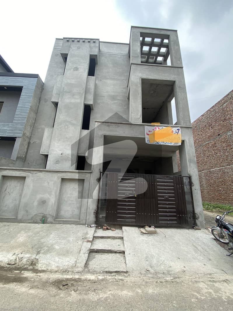 7 Marla Three Storey Grey Structure 3 Kitchen 9 Beds 10 Wash Rooms Prime Location Near Mosque And Commercial Very Reasonable Price