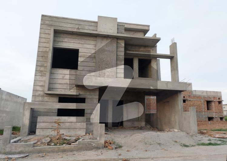10 Marla Grey Structure Double Unit House For Sale In Top City Block A Islamabad.