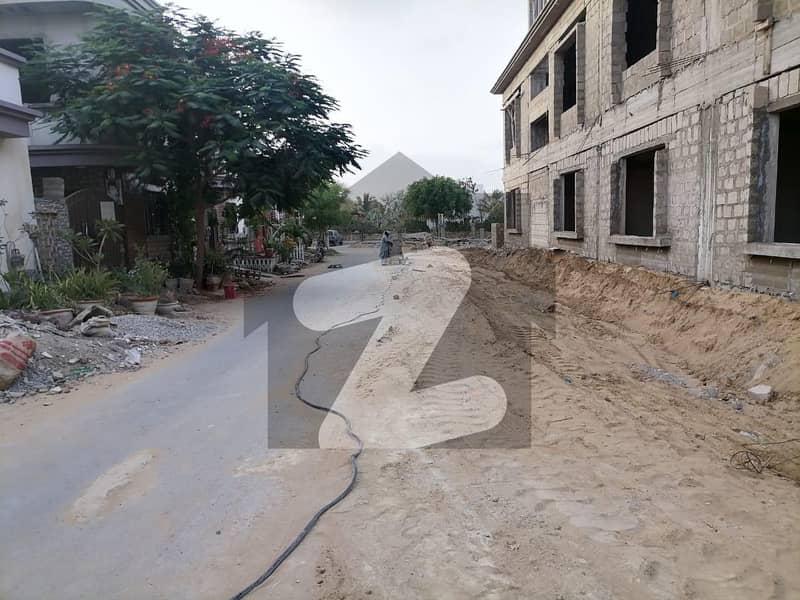 Urgently 120 Sq Yards Residential Plot Ground Plus One Map Approved And Leased For sale In Saadi Town - Block 7