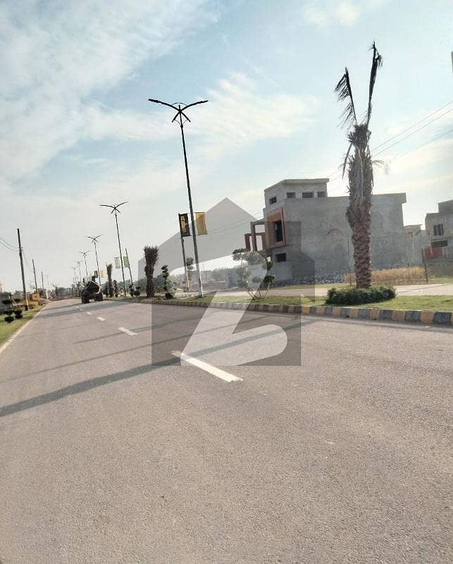 8 Marla Residential Plot For Sale Along The Wall Of Bismillah Housing In Block A Metro City Lahore