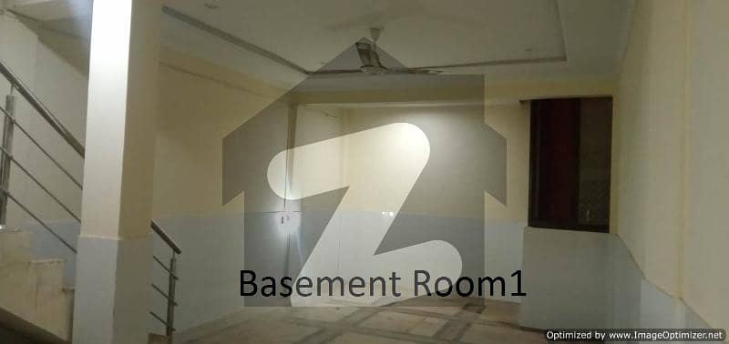 6 Marla Ground Portion + Basement (2 big halls) for rent Ghouri Town Phase 5, Islamabad