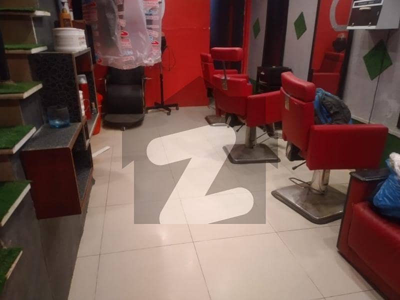 Shop With Basement Available For Rent In Muslim Commercial For Saloon Or Parlour